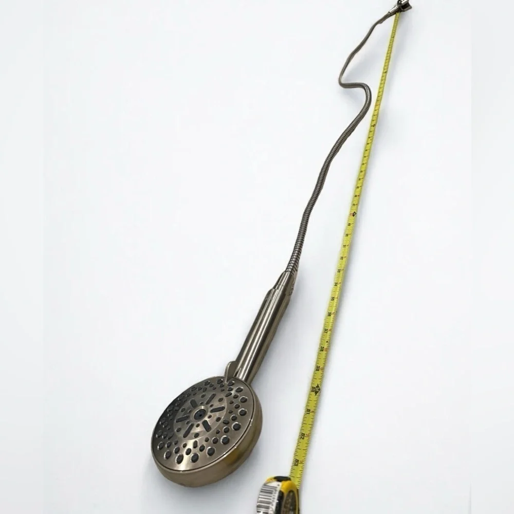 Better Homes & Garden 8-Function Handshower- Power Spray&Clean Jet- Satin Nickel
